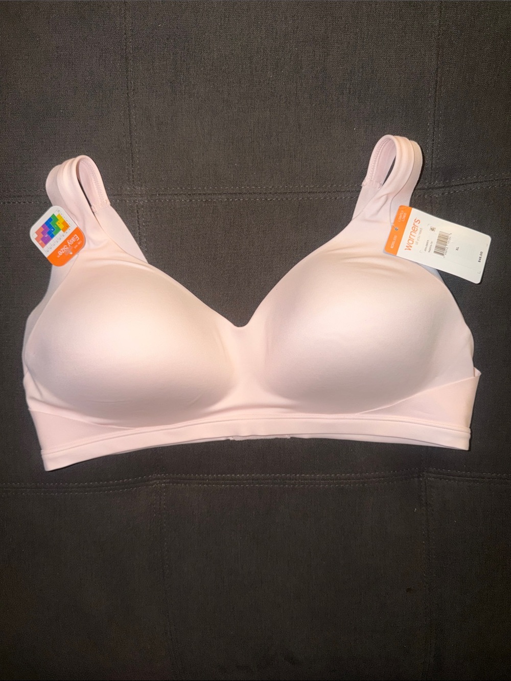 Warner's Pale Pink Wireless Seamless Molded Bra